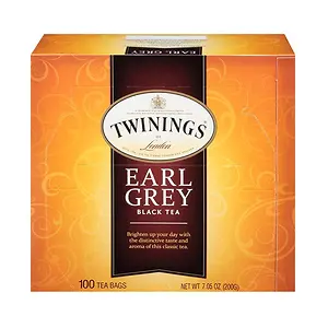 Twinings Earl Grey Black Tea, 100 Tea Bags