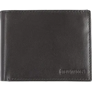 Steve Madden Men's Leather RFID Wallet