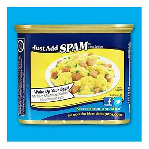 SPAM Less Sodium, 12 Oz (Pack Of 12)