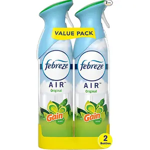 Febreze Odor-Fighting Air Freshener, Pack of 2, 8.8 fl oz