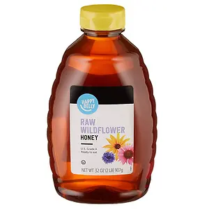 Happy Belly Raw Wildflower Honey, 32 Oz