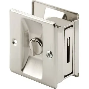 Prime-Line N 7239 Pocket Door Privacy Lock