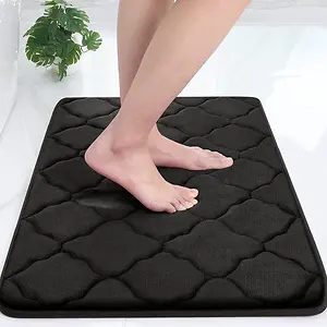 OLANLY Memory Foam Bath Mat Rug