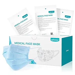 Winner Blue Disposable Face Mask with Earloop