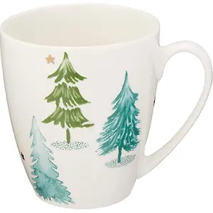 Lenox 880069 Balsam Lane 4-Piece Mug Set
