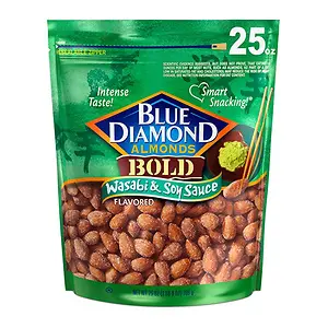 Blue Diamond Almonds Wasabi &amp; Soy Sauce Flavored Snack Nuts