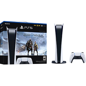Sony PS5 Digital Edition Console God of War Ragnarok Bundle