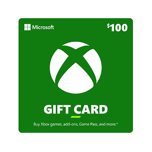 $100 Microsoft Xbox Gift Card Email Delivery