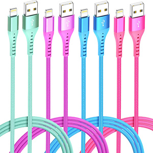 Xnewcable iPhone Charger Lightning Cable Rapid Cord, 4-Pack