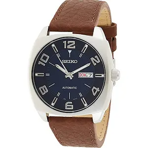 Seiko Mens SNKN37 Stainless Steel Automatic Self-Wind Watch