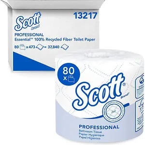 Scott Professional 100% Recycled Fiber Standard Bathroom Tissue