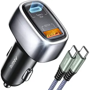 AINOPE 54W USB C Car Charger
