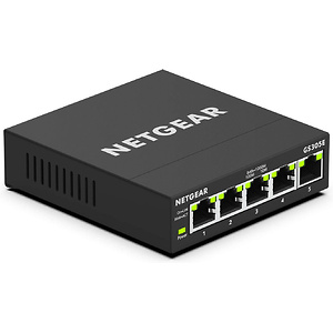 NETGEAR 5-Port Gigabit Ethernet Plus Switch GS305E