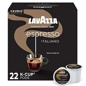 Lavazza Espresso Italiano K-Cups for 22 Count Box