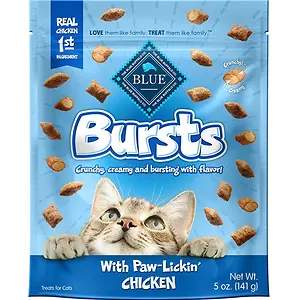 Blue Buffalo Bursts Crunchy Cat Treats