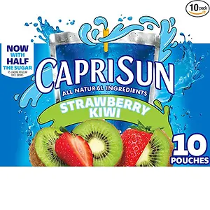 Capri Sun Strawberry Kiwi Ready-to-Drink Juice (10 Pouches)