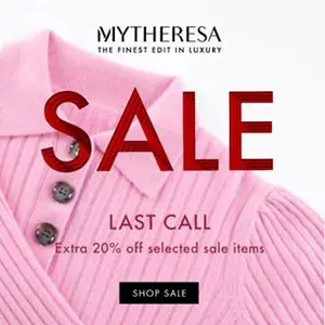 Mytheresa: Last Call Sale, 20% OFF Womenswear