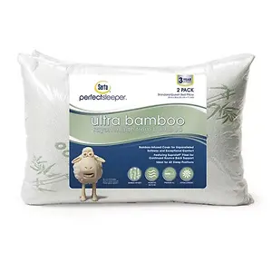 Serta Ultra Rayon from Bamboo Pillow, 2-Pack