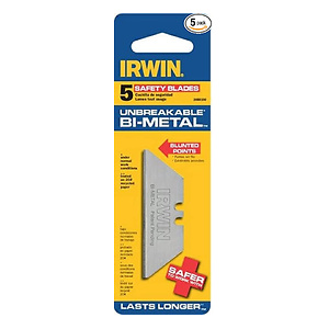 IRWIN 2088100 Safety Knife Blades, 5 Pack