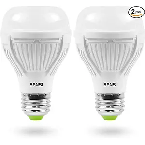 SANSI 100W Equivalent A19 LED Light Bulbs