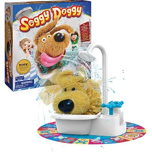 Soggy Doggy The Showering Shaking Wet Dog Kids Board Game