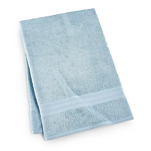 Sunham Soft Spun Cotton Solid Bath Towel 27x52-inch