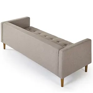 Zinus 73" Woven Paths Pascal Sofa (Oatmeal)