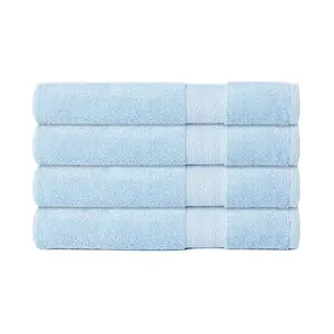 Sunham Soft Spun Cotton 4-Pc. Bath Towel Set