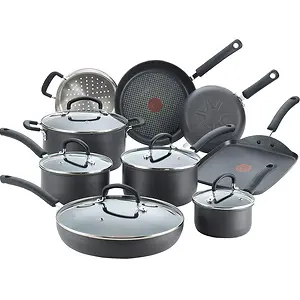 T-fal Ultimate Hard Anodized Nonstick 14 Piece Cookware Set