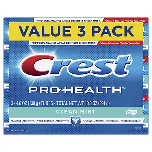 Crest Pro-Health Smooth Formula Toothpaste Pack of 3