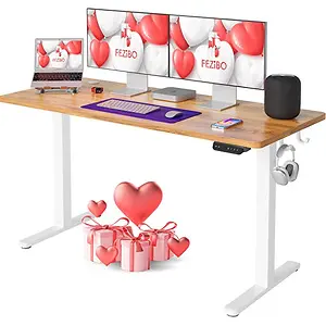 FEZIBO Electric Standing Desk, 55 x 24 Inches