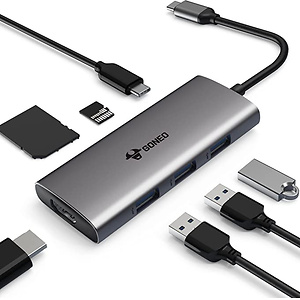 GONEO 7 in 1 USB C Hub w/ 4K HDMI & 100W PD