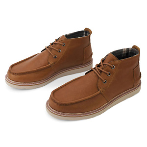 TOMS Mens Leather Chukka Boot