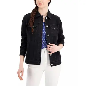 Style & Co Women's Denim Trucker Jacket