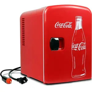 Coca-Cola 6 Can Mini Fridge Portable 4L Mini Cooler 