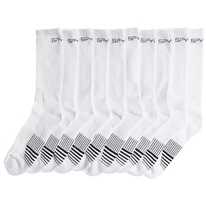 Spyder Men's Striped Crew Socks, 5 Pack
