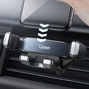LISEN Car Vent Cell Phone Holder Mount for 4-7.5-inch Smartphone