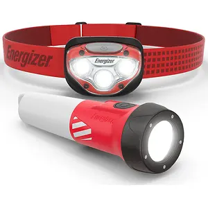 Energizer LED Headlamp + Flashlight PRO Safety Kit