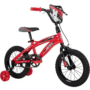 Huffy Moto X 14 Inch Kid’s Bike with Training Wheels