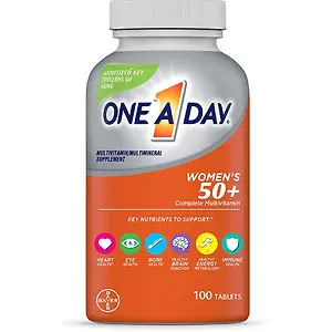 One A Day Women’s 50+ Multivitamins 100 count