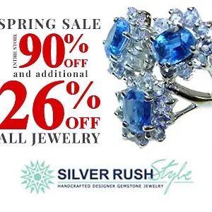 SilverRushStyle: Spring Sale, All Jewelry 90% OFF + Extra 26% OFF
