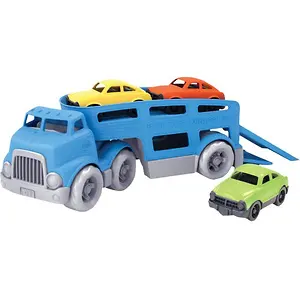 Green Toys Car Carrier Vehicle Set Toy 5-piece