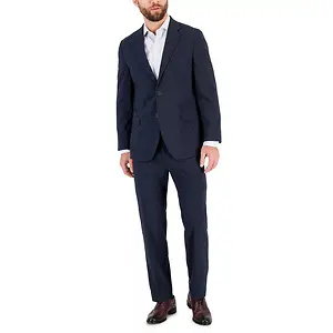 Nautica Mens Modern-Fit Bi-Stretch Fashion Suit