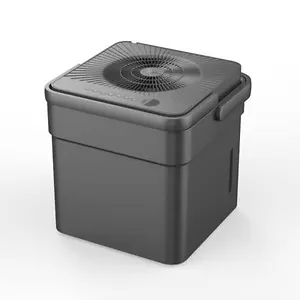 Midea MAD35PS1QGR 35-Pint Compact Cube Smart Dehumidifier
