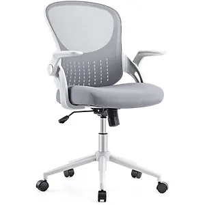 Ergonomic Flip-up Arm Home Office Computer Swivel Desk Chair