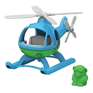 Green Toys Helicopter, Blue/Green