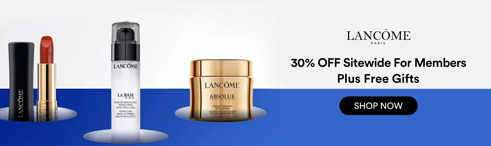 Lancome: 30% OFF Sitewide For Members + Free Gift