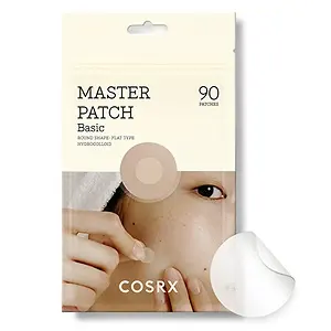 COSRX Master Patch Basic Value Pack, Overnight Acne Patch Hydrocolloid
