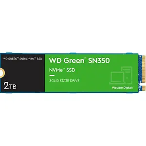Shell Shocker Western Digital WD Green SN350 NVMe M.2 2280 2TB