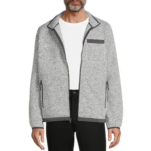 George Mens and Big Mens Sweater Fleece Jacket 